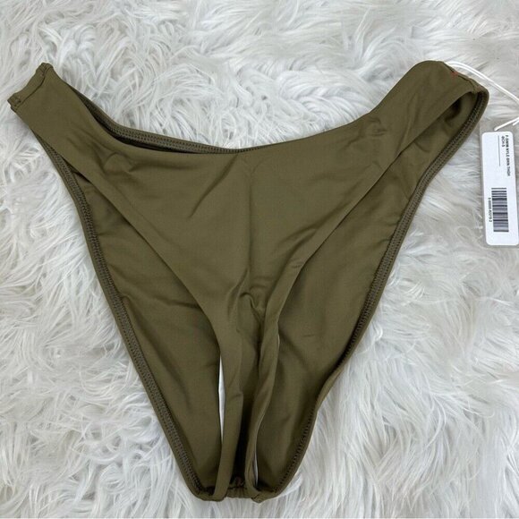Everlane Women's NWT Beech Dusk The Thigh-High Bikini Swim Bottom Small/W27.25 - Picture 2 of 12
